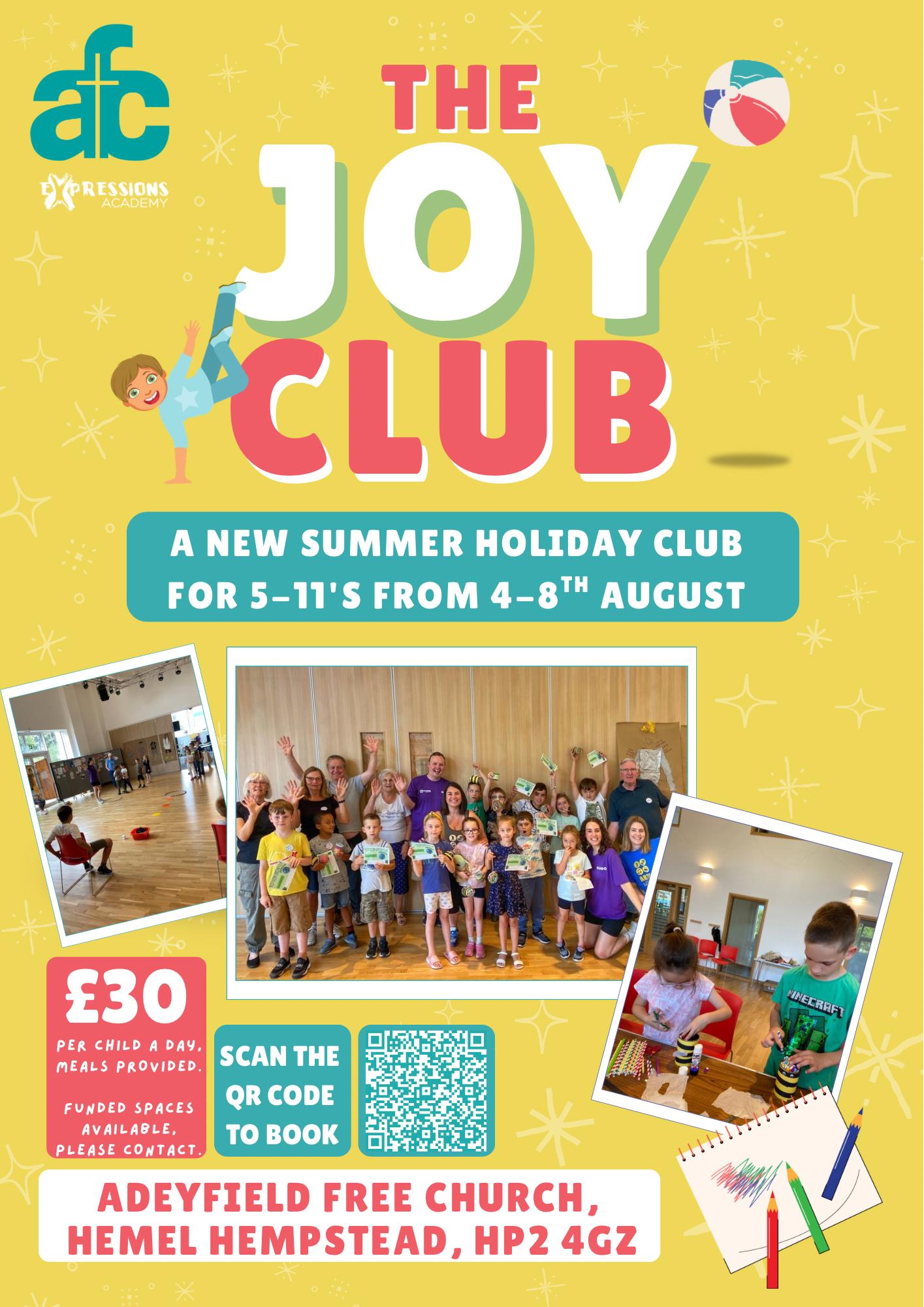 AFC Joy Club 2025 advert pg 1