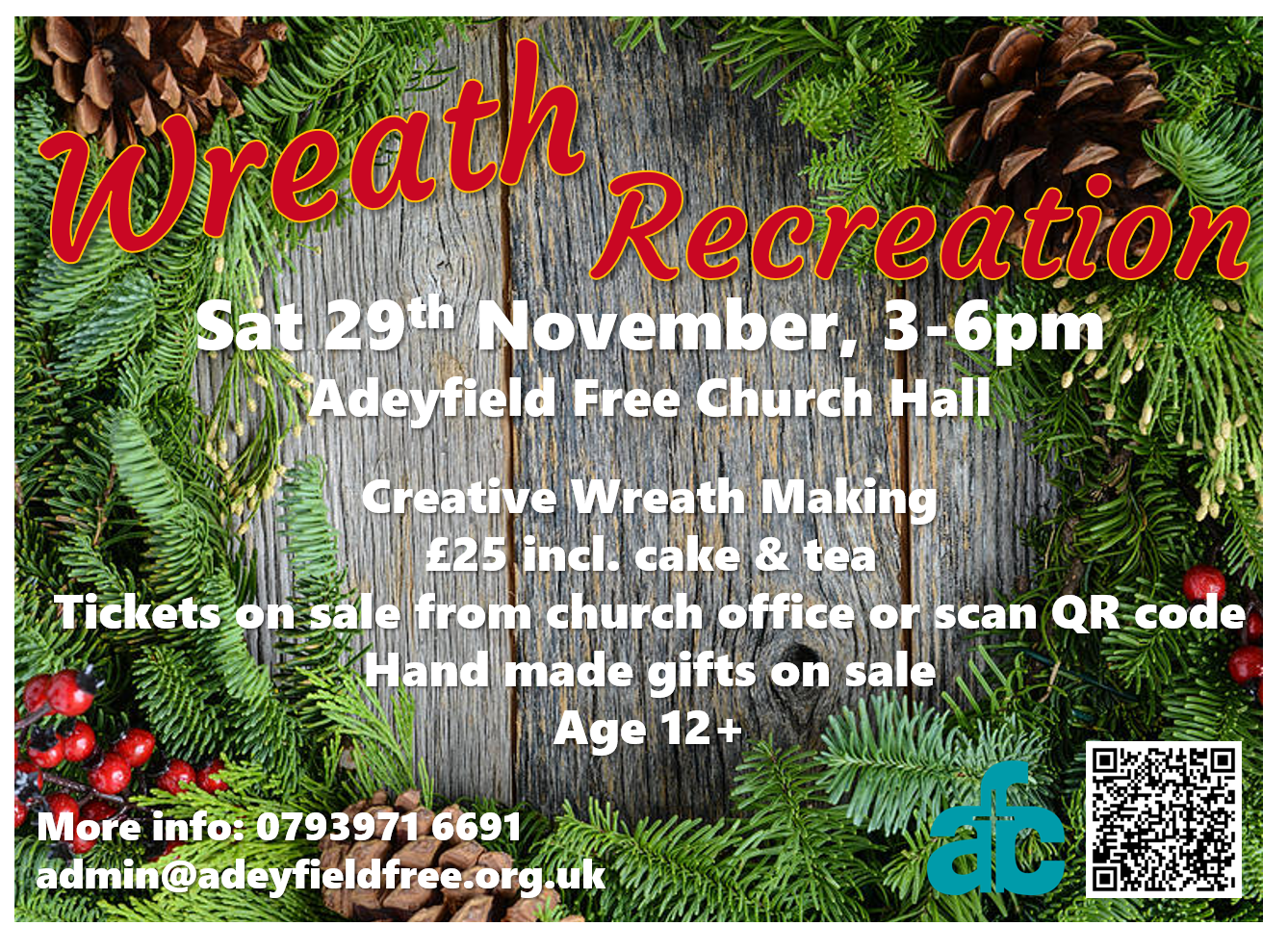 Wreath advert 2025-2